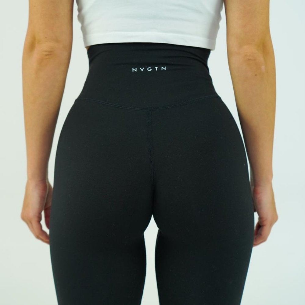 NVGTN Black Signature Leggings - S